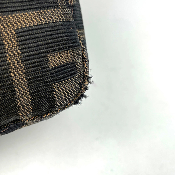 Fendi Zucca Shoulder Bag Mamma Baguette canvas brown main image 5